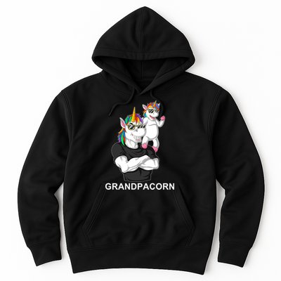 Grandpacorn Grandpa Unicorn Hoodie