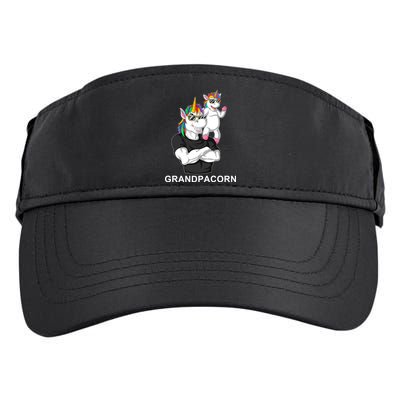 Grandpacorn Grandpa Unicorn Adult Drive Performance Visor
