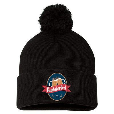 Guntoberfest Pom Pom 12in Knit Beanie