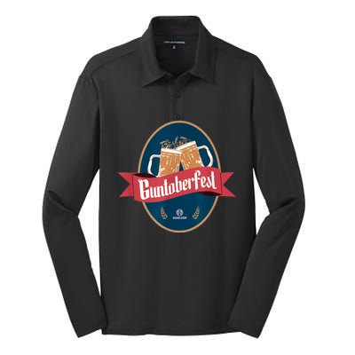 Guntoberfest Silk Touch Performance Long Sleeve Polo