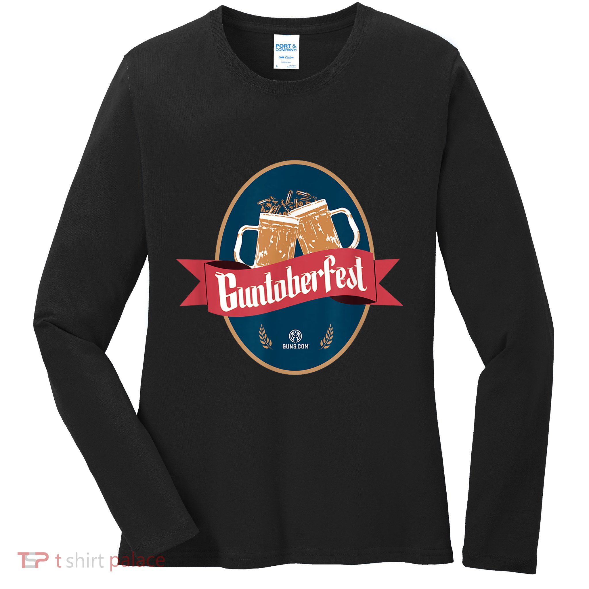 Guntoberfest Ladies Long Sleeve Shirt