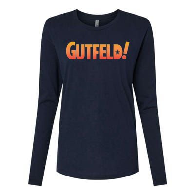 Gutfeld Womens Cotton Relaxed Long Sleeve T-Shirt