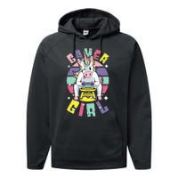 Gamer Girl Unicorn Performance Fleece Hoodie