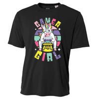 Gamer Girl Unicorn Cooling Performance Crew T-Shirt