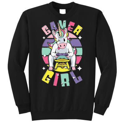 Gamer Girl Unicorn Sweatshirt