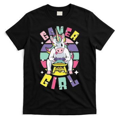 Gamer Girl Unicorn T-Shirt