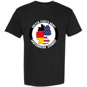 Grafenwoehr Germany United States Army Military Veteran Gift Garment-Dyed Heavyweight T-Shirt