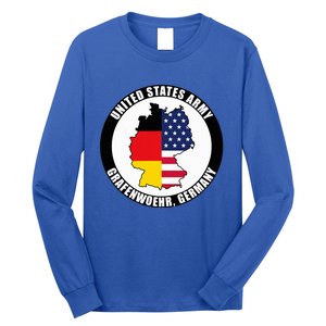 Grafenwoehr Germany United States Army Military Veteran Gift Long Sleeve Shirt