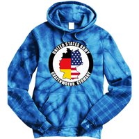 Grafenwoehr Germany United States Army Military Veteran Gift Tie Dye Hoodie