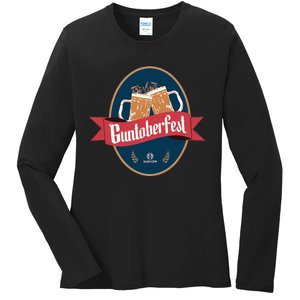 Guntoberfest Ladies Long Sleeve Shirt