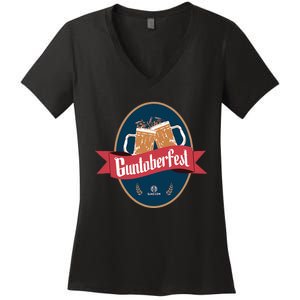 Guntoberfest Women's V-Neck T-Shirt