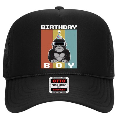 Gorilla Game VR Gorilla Gamer for Kids Trucker Hat