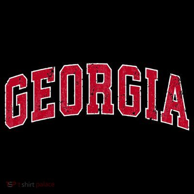 Georgia GA Vintage Sports Design T-Shirt