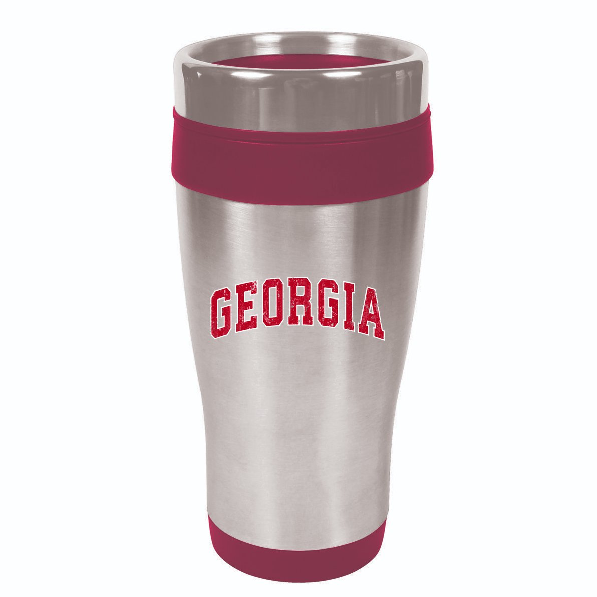 Georgia GA Vintage Sports Design 16oz Travel Tumbler
