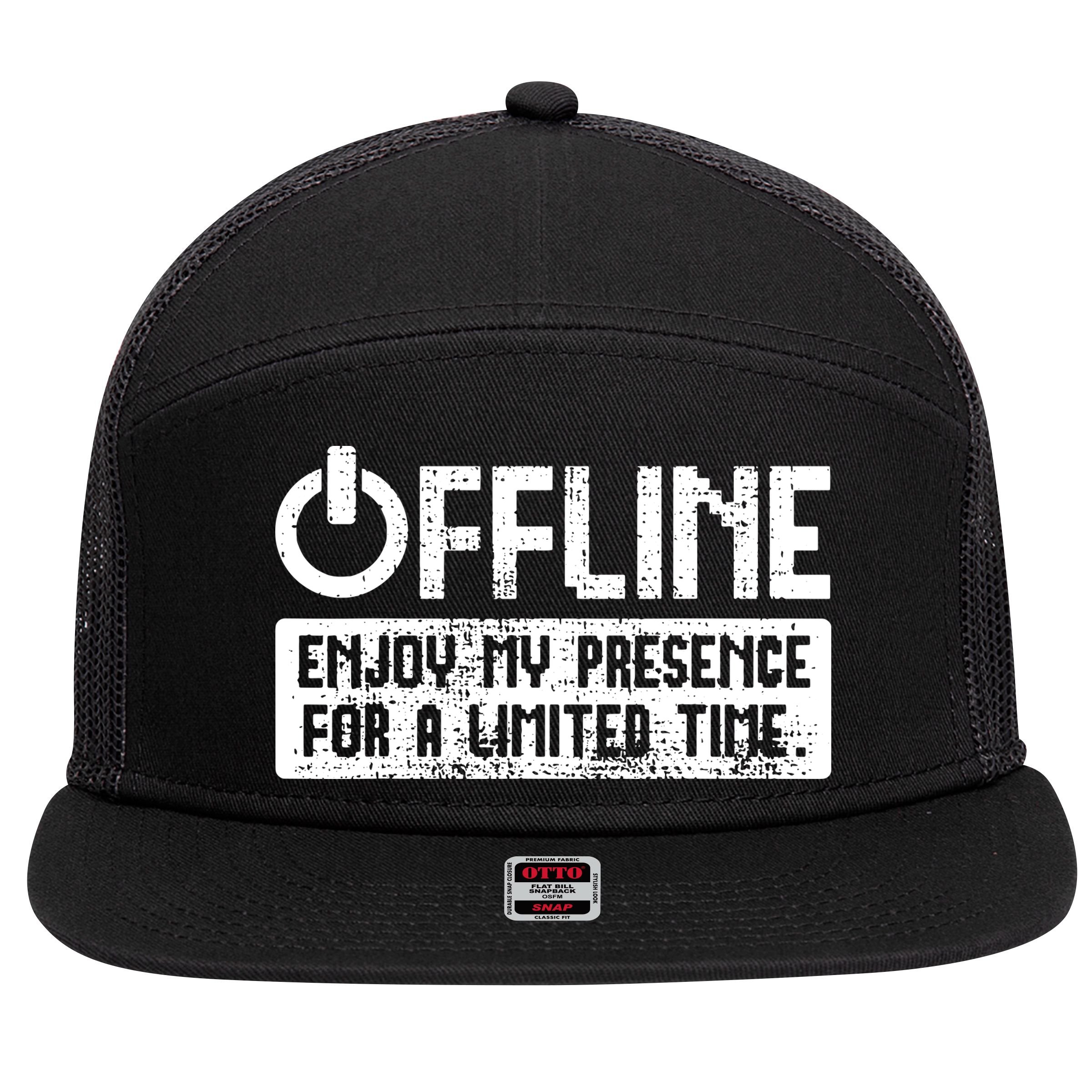Gamer Gaming Video Games 7 Panel Mesh Trucker Snapback Hat