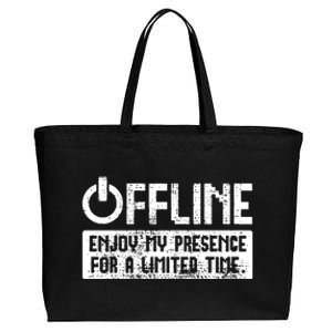 Gamer Gaming Video Games Cotton Canvas Jumbo Tote