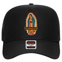 Guanajuato Guanajuatense Virgen De Guadalupe Mexican State High Crown Mesh Back Trucker Hat