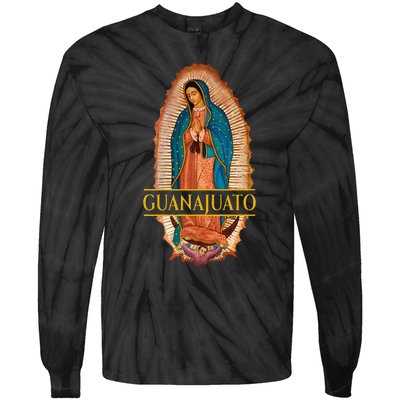 Guanajuato Guanajuatense Virgen De Guadalupe Mexican State Tie-Dye Long Sleeve Shirt