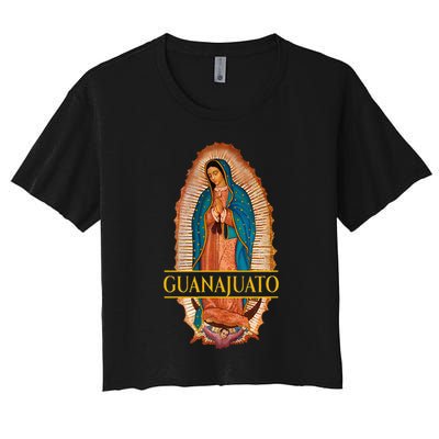 Guanajuato Guanajuatense Virgen De Guadalupe Mexican State Women's Crop Top Tee