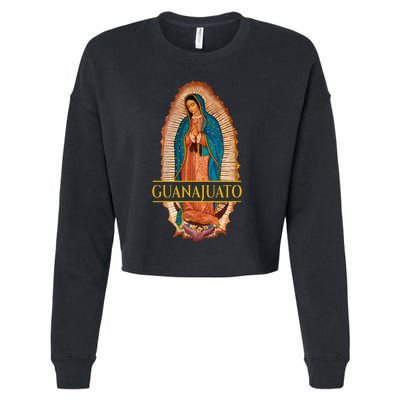 Guanajuato Guanajuatense Virgen De Guadalupe Mexican State Cropped Pullover Crew