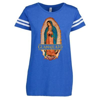 Guanajuato Guanajuatense Virgen De Guadalupe Mexican State Enza Ladies Jersey Football T-Shirt