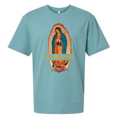 Guanajuato Guanajuatense Virgen De Guadalupe Mexican State Sueded Cloud Jersey T-Shirt