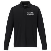 Gamer Gaming Video Games Performance Long Sleeve Polo