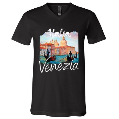 Great Gift Venice Souvenir Venice Italy V-Neck T-Shirt