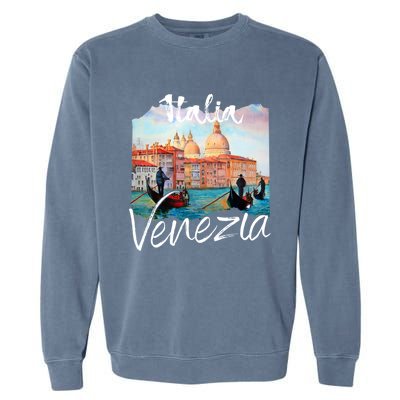 Great Gift Venice Souvenir Venice Italy Garment-Dyed Sweatshirt