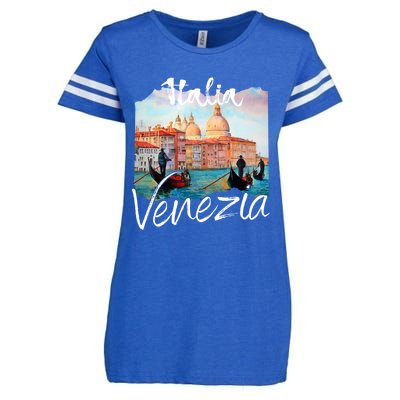 Great Gift Venice Souvenir Venice Italy Enza Ladies Jersey Football T-Shirt