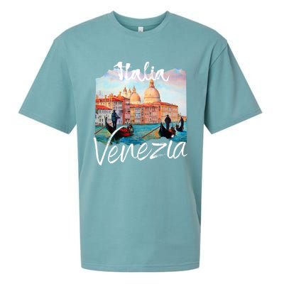 Great Gift Venice Souvenir Venice Italy Sueded Cloud Jersey T-Shirt