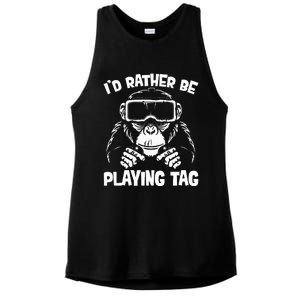 Gorilla Gaming Vr Gamer Ladies PosiCharge Tri-Blend Wicking Tank