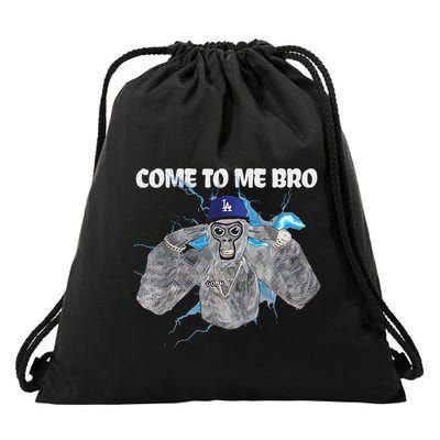 Gorilla Game Vr Gorilla Gamer For Drawstring Bag
