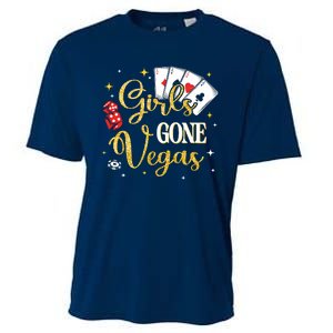 Girl Gone Vegas Birthday Party Las Vegas Trip Bday Wo Cooling Performance Crew T-Shirt