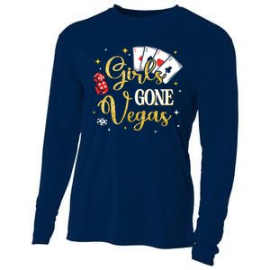 Girl Gone Vegas Birthday Party Las Vegas Trip Bday Wo Cooling Performance Long Sleeve Crew