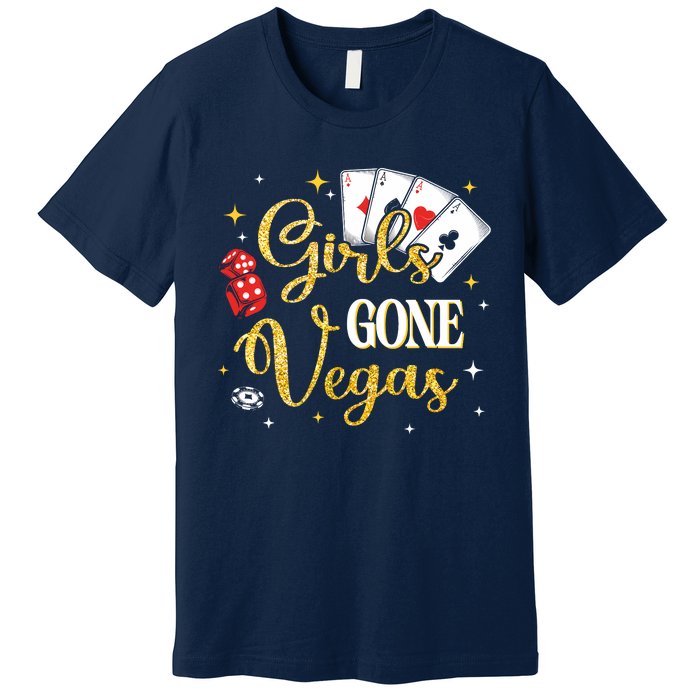 Girl Gone Vegas Birthday Party Las Vegas Trip Bday Wo Premium T-Shirt