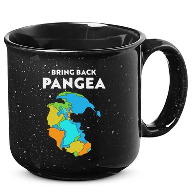 Geography Gift Women Geology Reunite Pangea 15oz Campfire Ceramic Mug