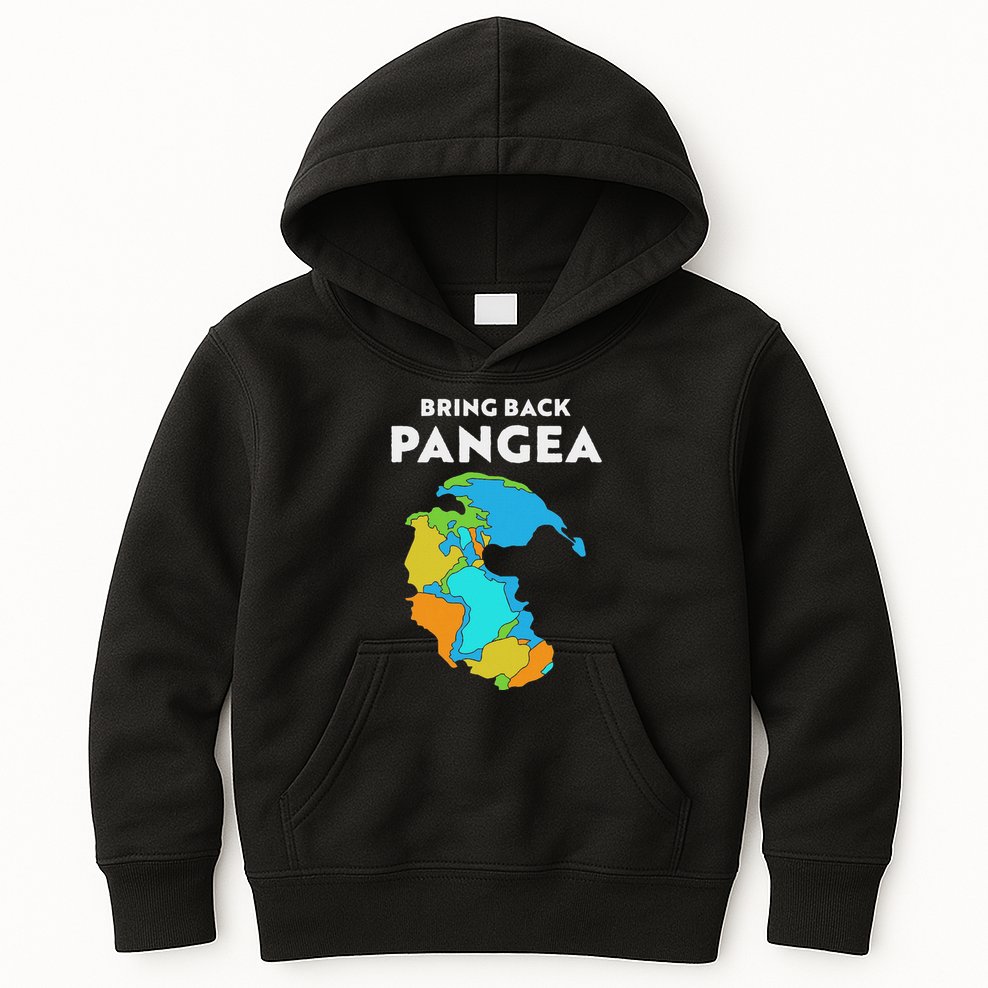 Geography Gift Women Geology Reunite Pangea Kids Hoodie