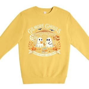 Gilmore Ghouls Where You Haunt I Will Follow Apparel Premium Crewneck Sweatshirt