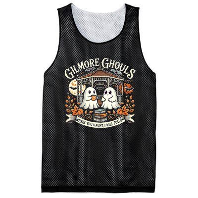 Gilmore Ghouls Where You Haunt I Will Follow Apparel Mesh Reversible Basketball Jersey Tank