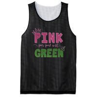 Goes Good With Green Mesh Reversible Basketball Jersey Tank