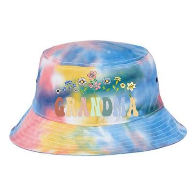 Grandma Gifts Women Wildflower Floral Grandma Tie Dye Newport Bucket Hat