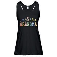 Grandma Gifts Women Wildflower Floral Grandma Ladies Essential Flowy Tank