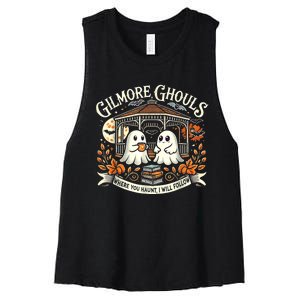 Gilmore Ghouls Where You Haunt I Will Follow Women's Racerback Cropped Tank