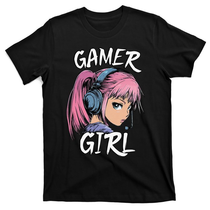 Gamer Girl Women Video Gaming Graphic Gift T-Shirt