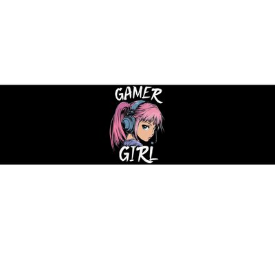 Gamer Girl Women Video Gaming Graphic Gift Bumper Sticker