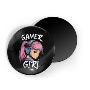 Gamer Girl Women Video Gaming Graphic Gift Magnet