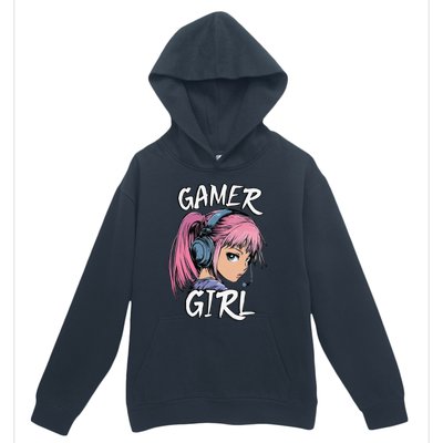 Gamer Girl Women Video Gaming Graphic Gift Urban Pullover Hoodie