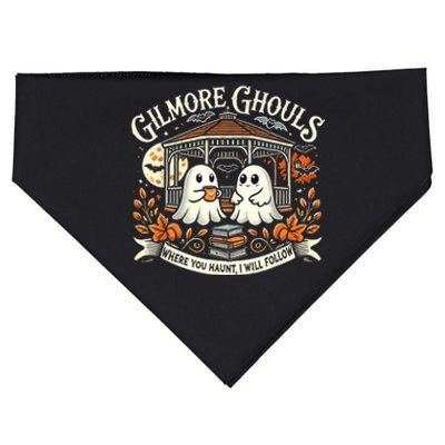 Gilmore Ghouls Where You Haunt I Will Follow USA-Made Doggie Bandana