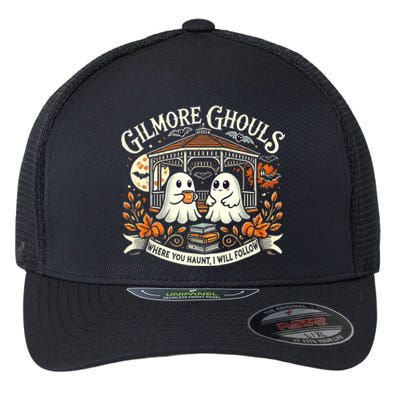 Gilmore Ghouls Where You Haunt I Will Follow Flexfit Unipanel Trucker Cap